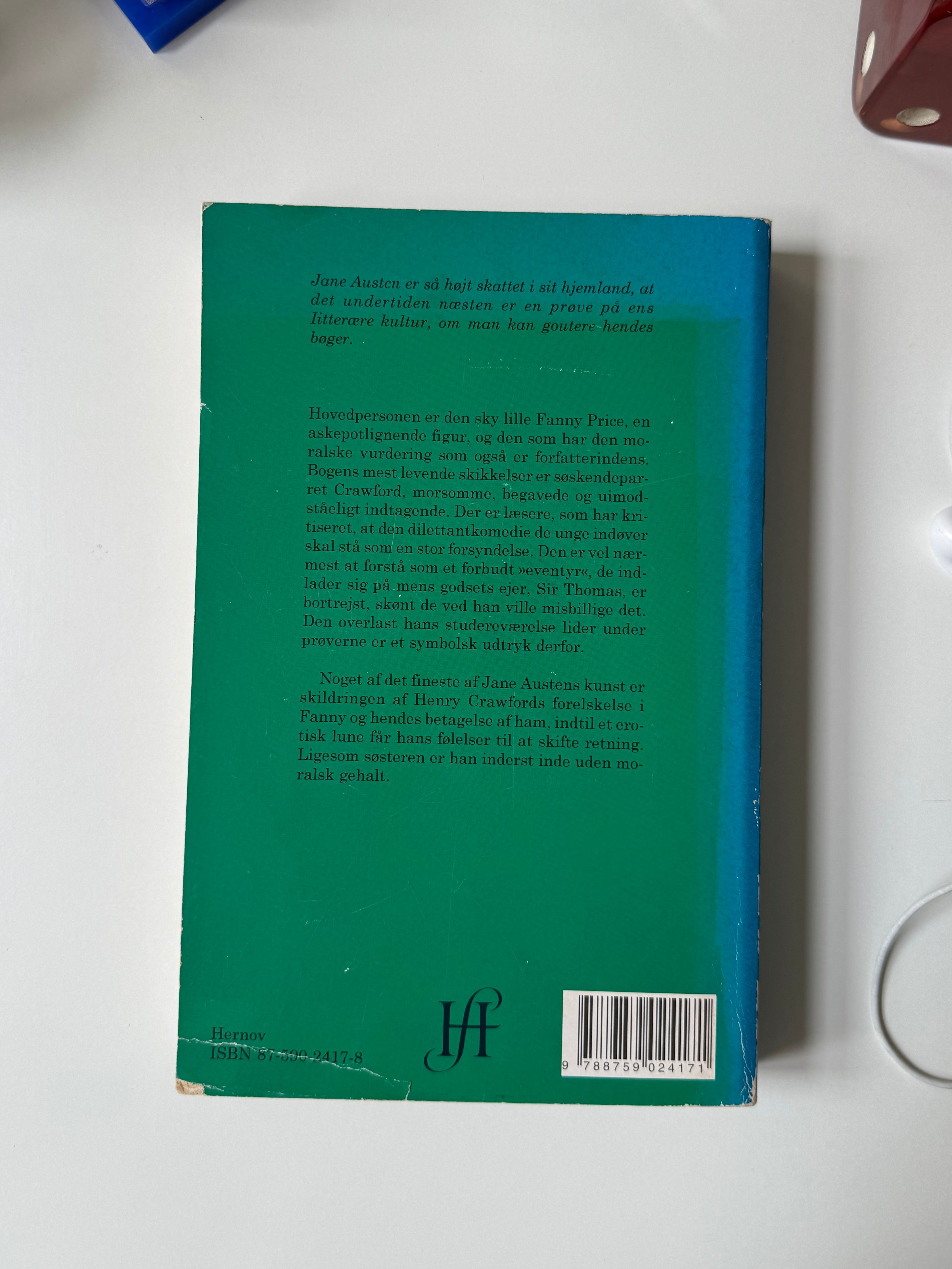 Mansfield Park by Jane Austen (danish)
