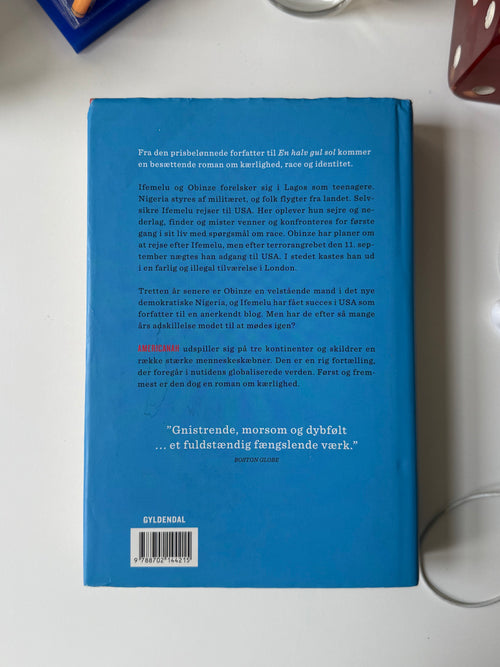 Americanah by Chimamanda Ngozi Adichie (danish)