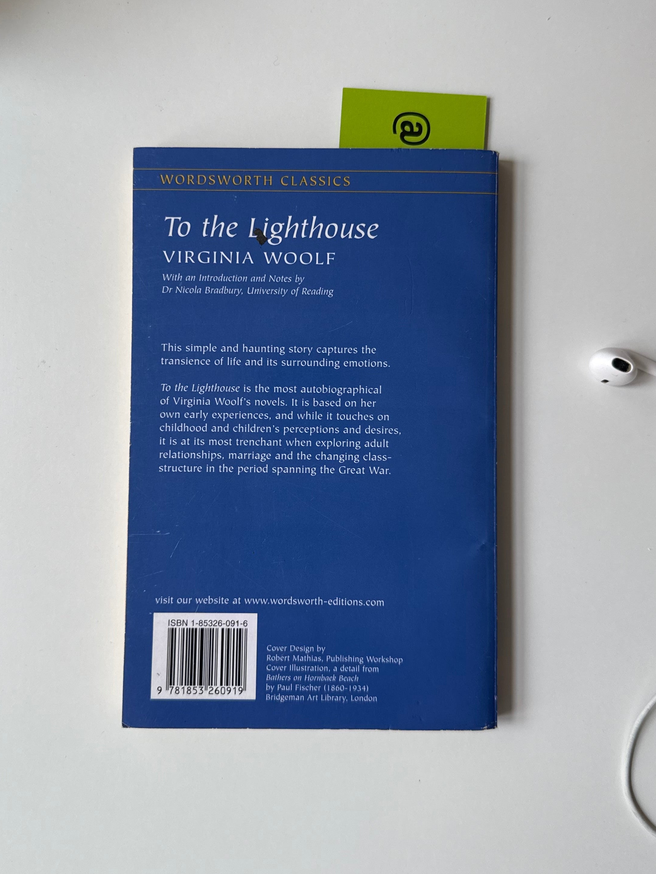 To the Lighthouse by Virginia Woolf (english)