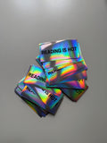 5 x HOT HOLOGRAPHIC STICKER